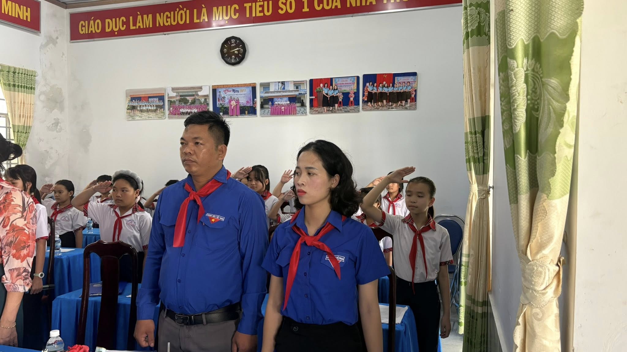 ĐẠI HỘI LIÊN ĐỘI TRƯỜNG TIỂU HỌC LÊ HỒNG PHONG.